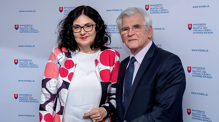 Martina Lubyová a Štefan Kassay