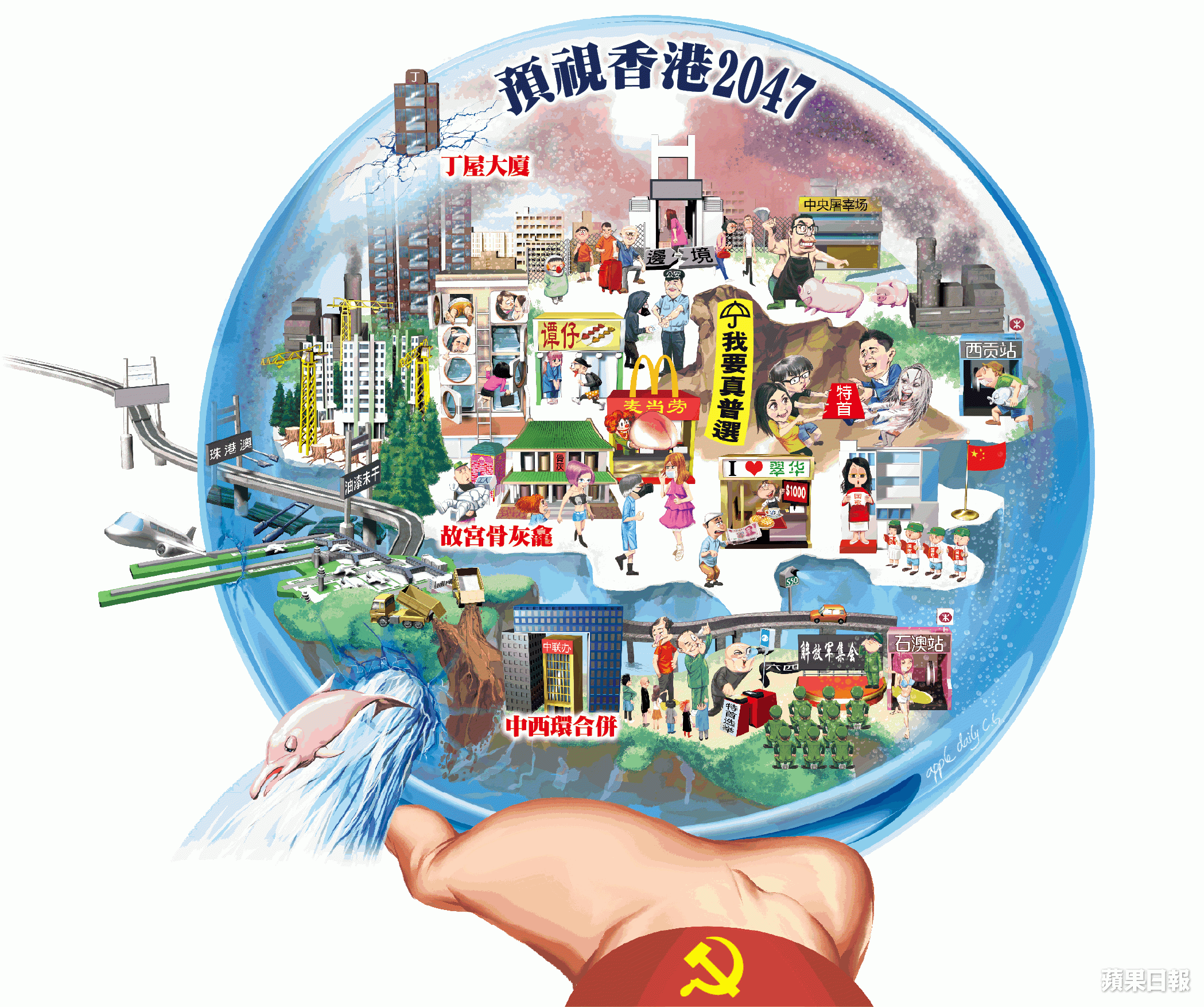 面對2047,為咗自己同家人,您會點揀?