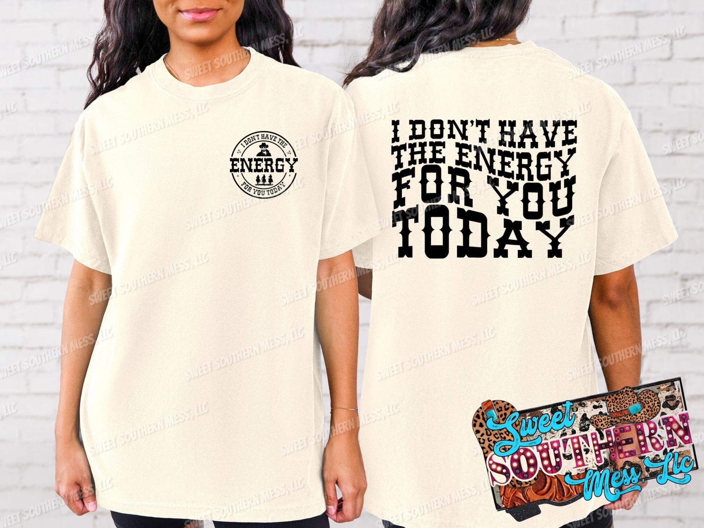 I don’t have energy!