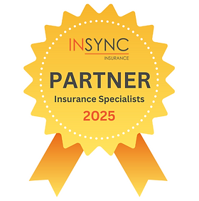Partnered with Insync insurance