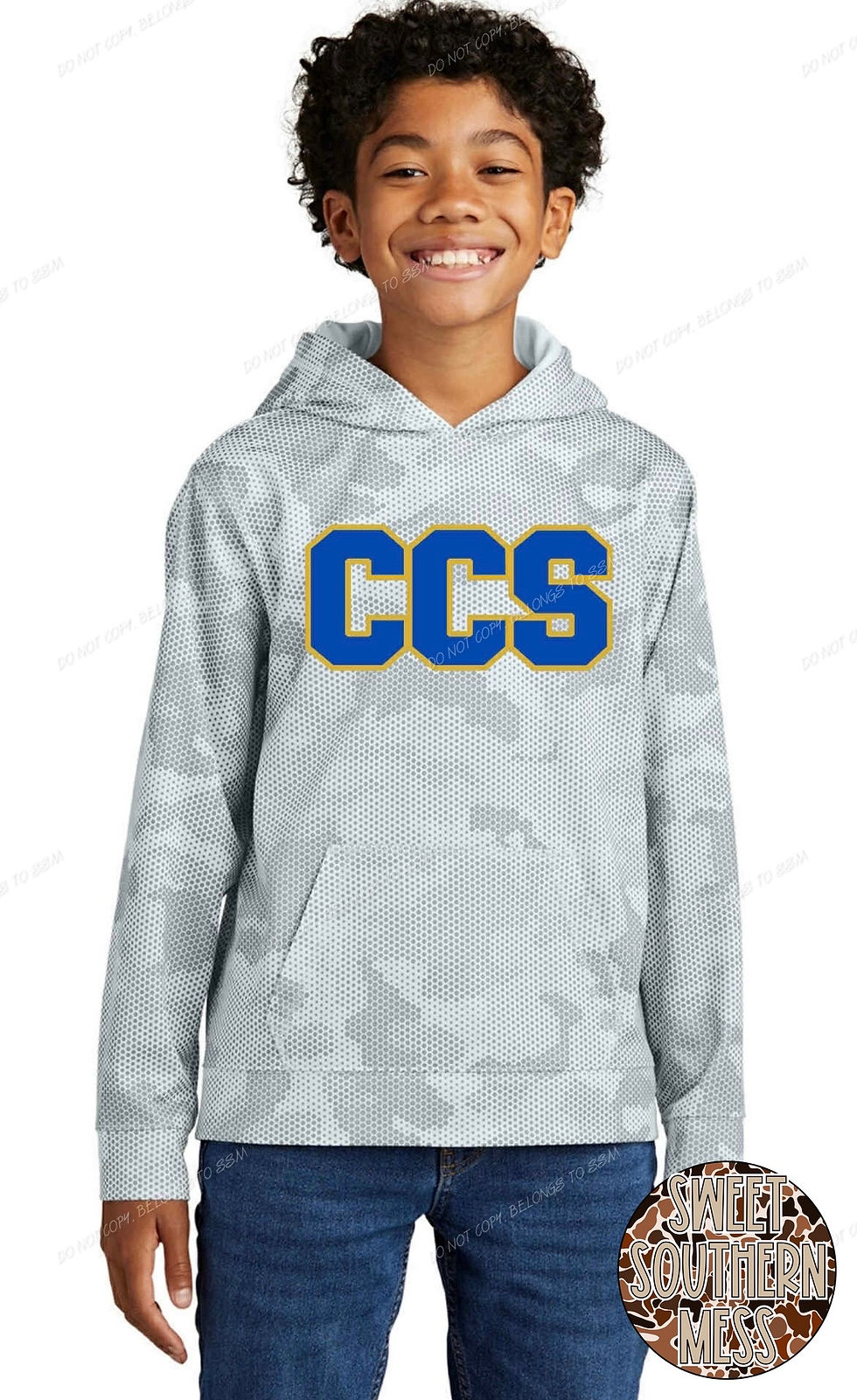 Thumbnail: CCS Youth CamoHex Dri-Fit Hoodie