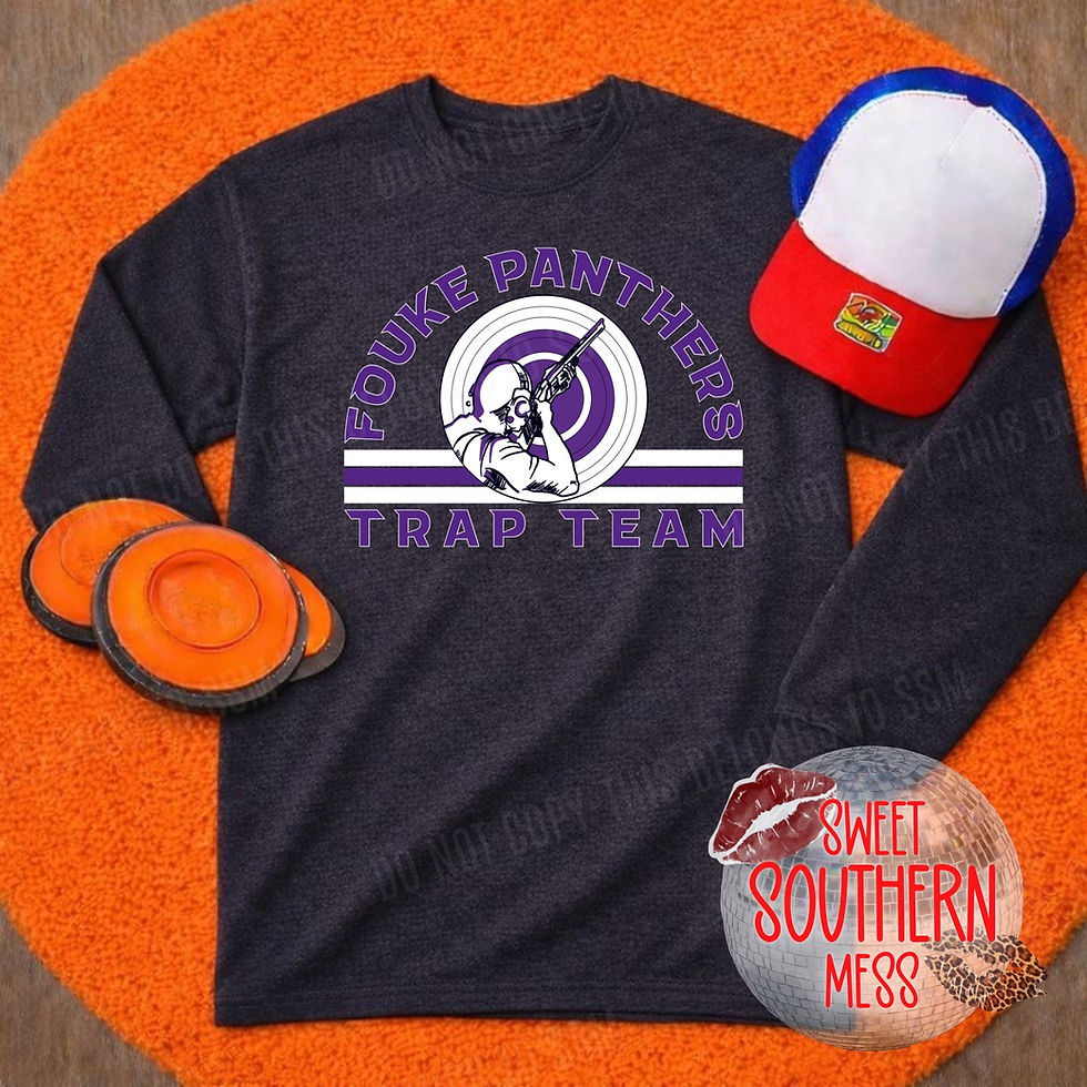 Thumbnail: Local Trap Shooting Team (Fouke Panthers & Texas Tigers) Long-Sleeve Tee