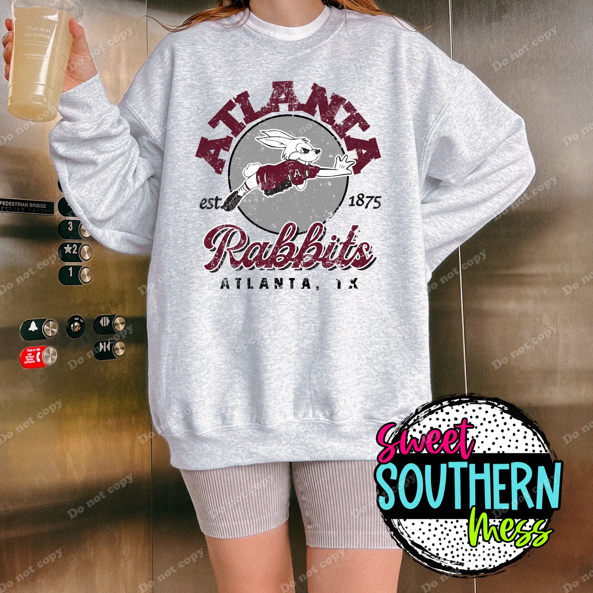 Atlanta Rabbits Vintage Sweatshirt 