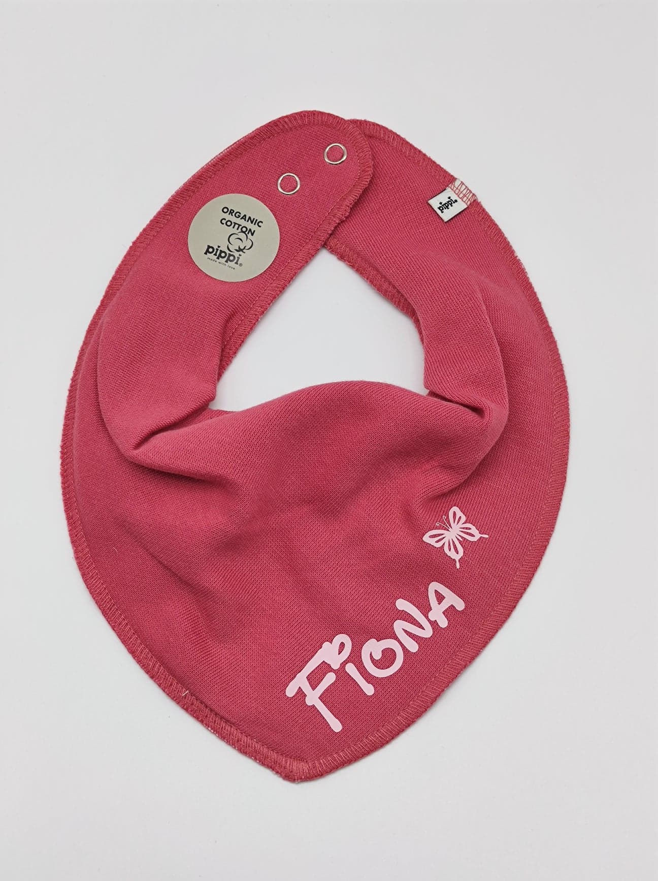 Pippi Dreieckstuch Schmetterling "Name"