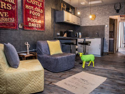 Butty Lounge with sheep