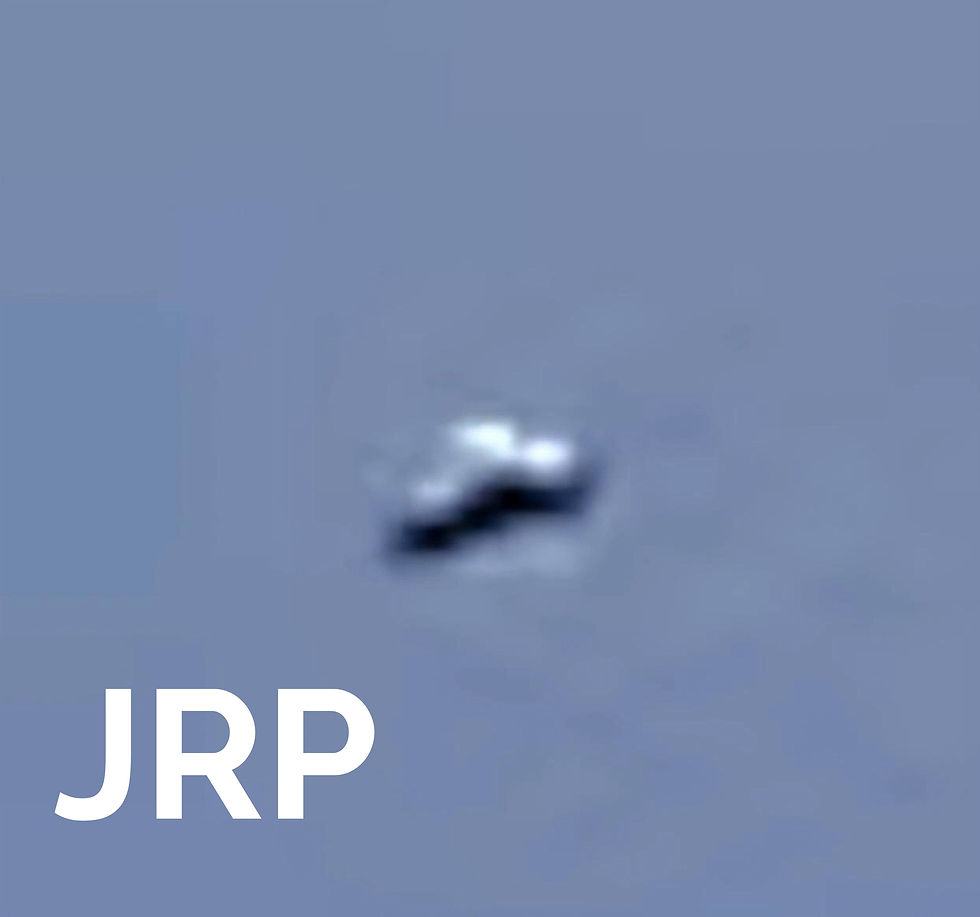 Betty, the flying saucer UFO UAP recorded by Jedaiah Ramnarine of JR Prudence aka JRP UAP Research for contact realigned