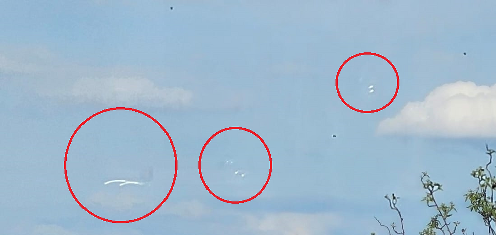 Jedaiah Ramnarine captures real non-human intelligence orb UAPs