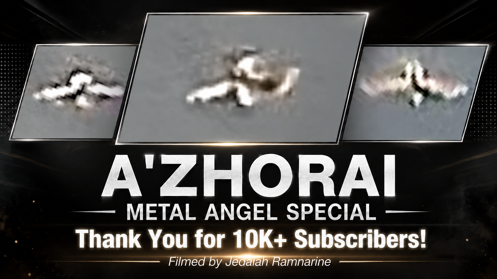 10,000+ Subscriber Special of The AZhorai: Metal UFO Guardians written and filmed by Jedaiah Ramnarine