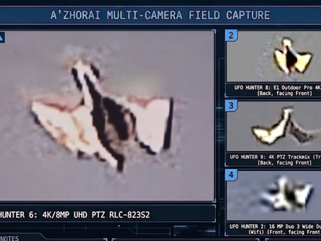A'Zhorai manta disc UFO for JRP UAP Research by Jedaiah Ramnarine