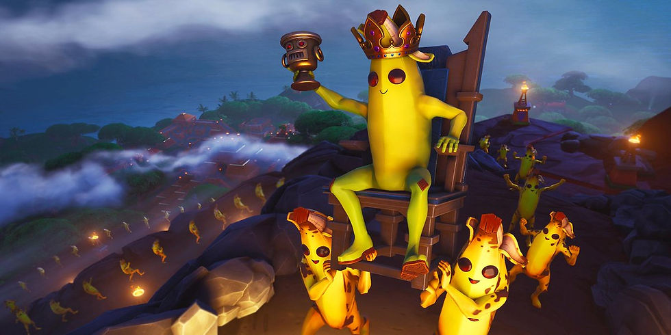 All Hail King Peely - Fortnite Poster!
