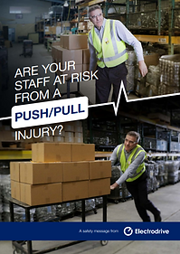 Are Your Staff at Risk from a Push/Pull Injury Flyer