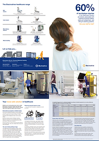 Electrodrive Healthcare Range Brochure