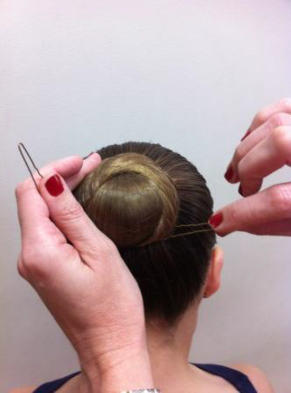 Ballet bun instructions