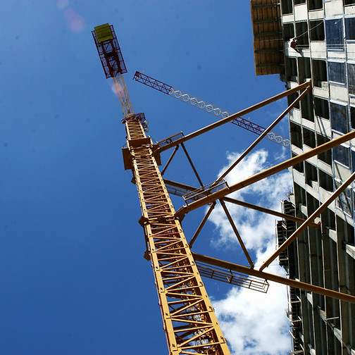 Construction Site Crane
