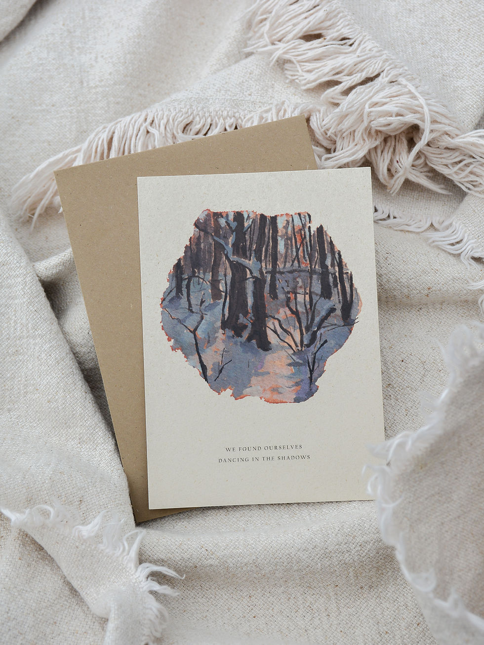 Thumbnail: We found ourselves dancing in the shadows | winter postcard