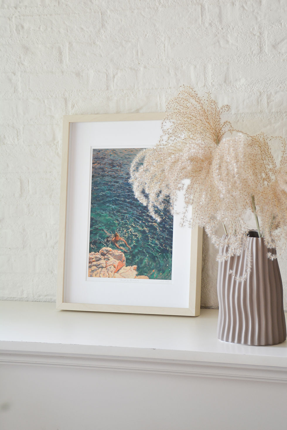 Thumbnail: Carried by the waves I | Fine-art print