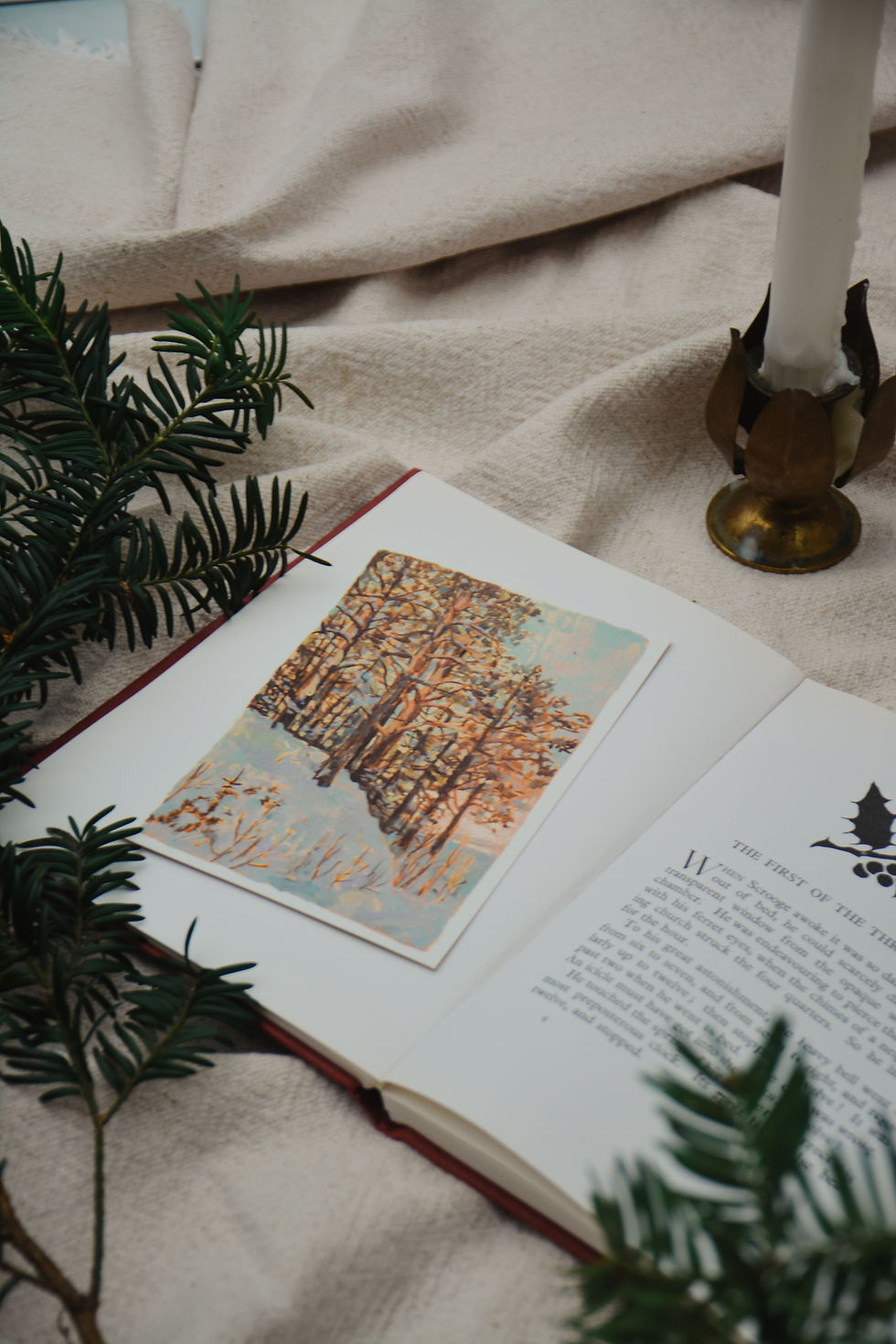 Thumbnail: Wintersun's kiss | Postcard