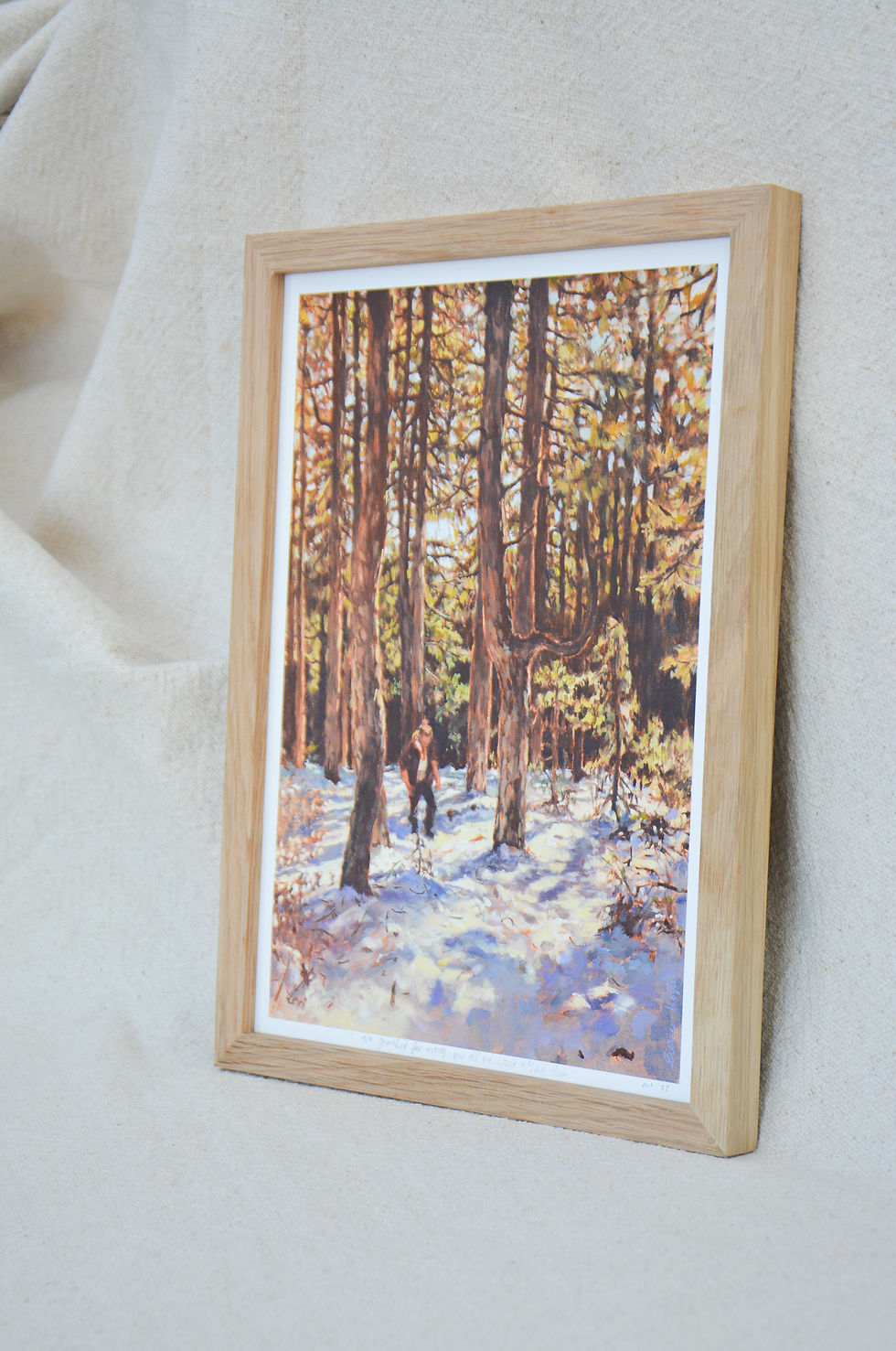 Thumbnail: We searched for words, but all we could was feel them | Fine-art print