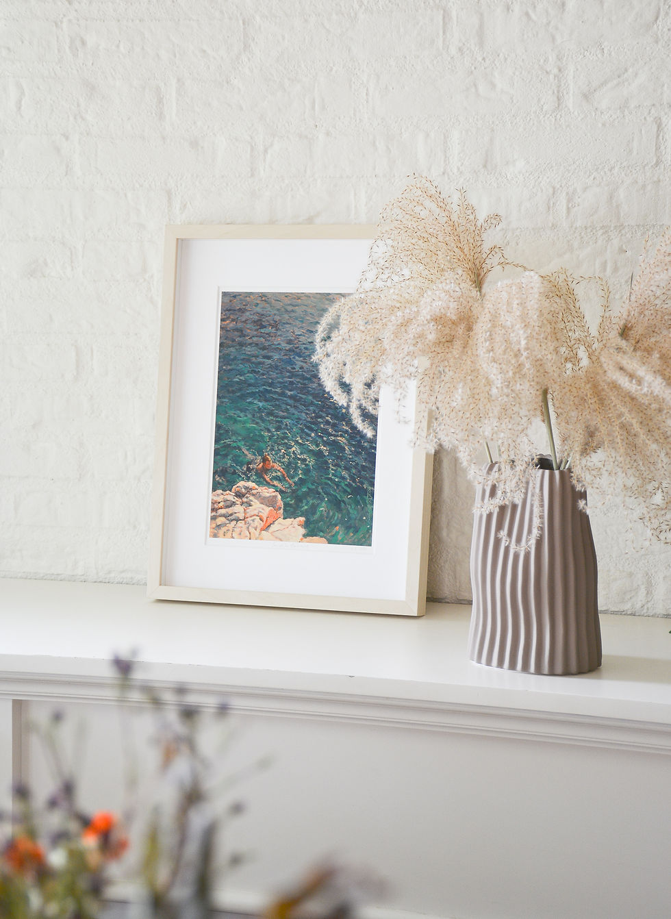 Thumbnail: Carried by the waves I | Fine-art print