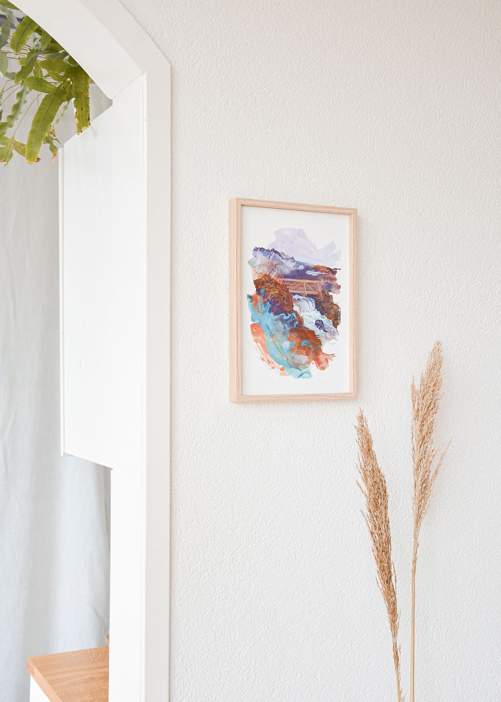 Thumbnail: On the other end of fear | Limited edition fine-art print A4
