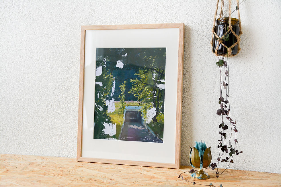 Thumbnail: Eunoia | Framed gouache original