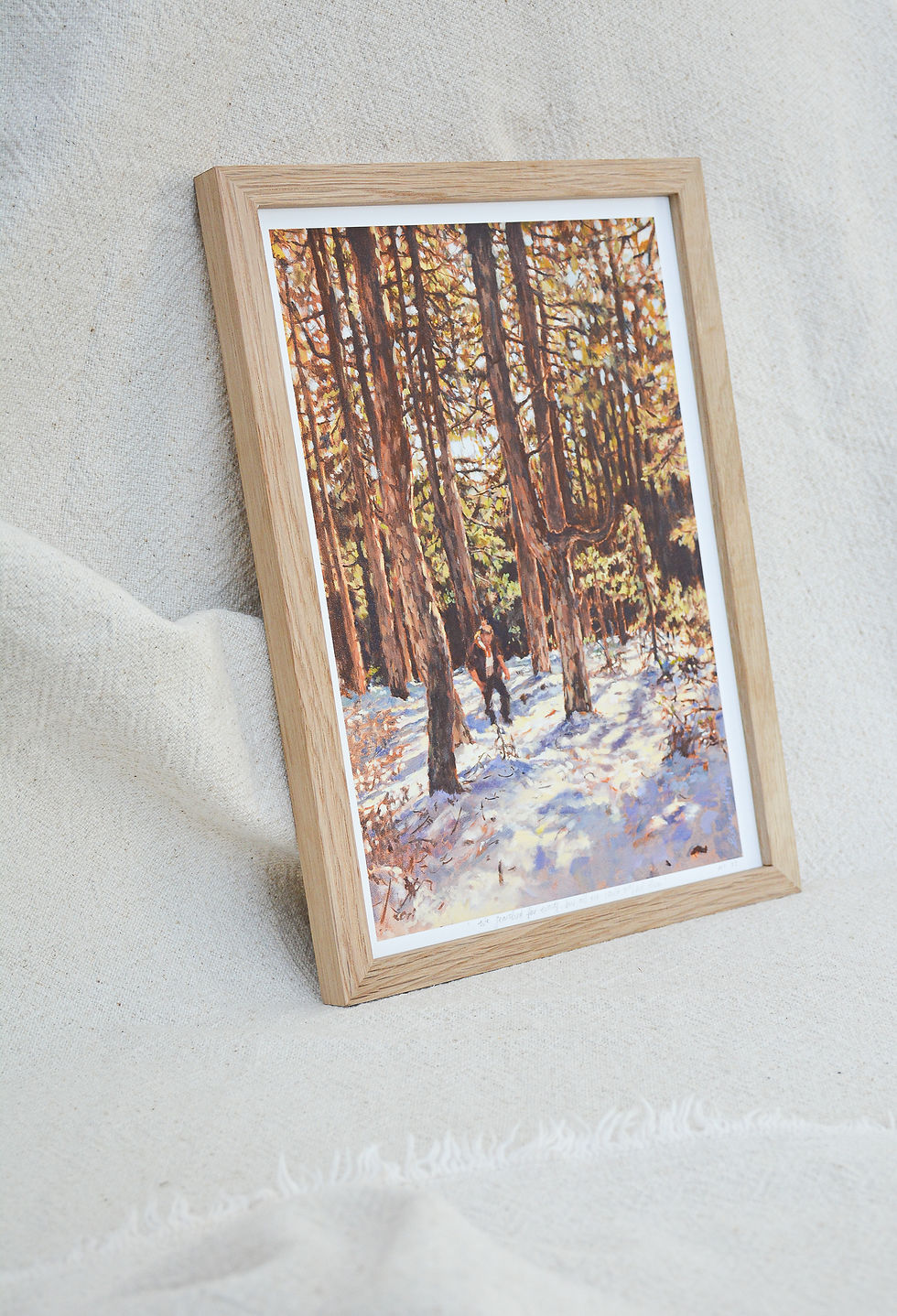 Thumbnail: We searched for words, but all we could was feel them | Fine-art print
