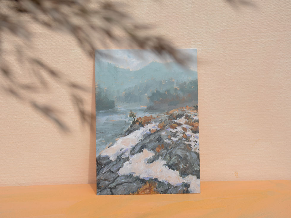 Thumbnail: And there it was | postcard