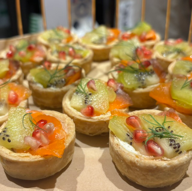 Arranged Food and Objects