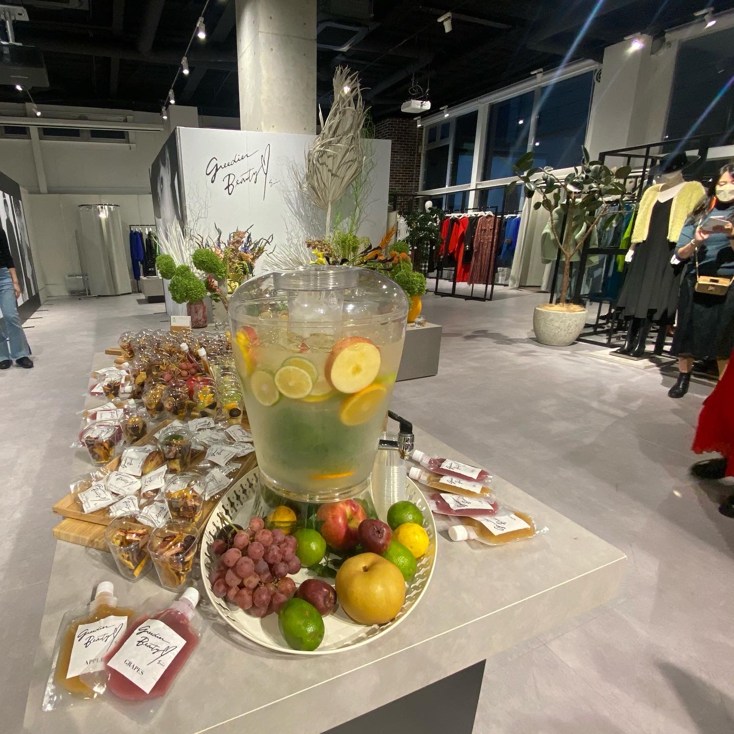 Arranged Food and Objects