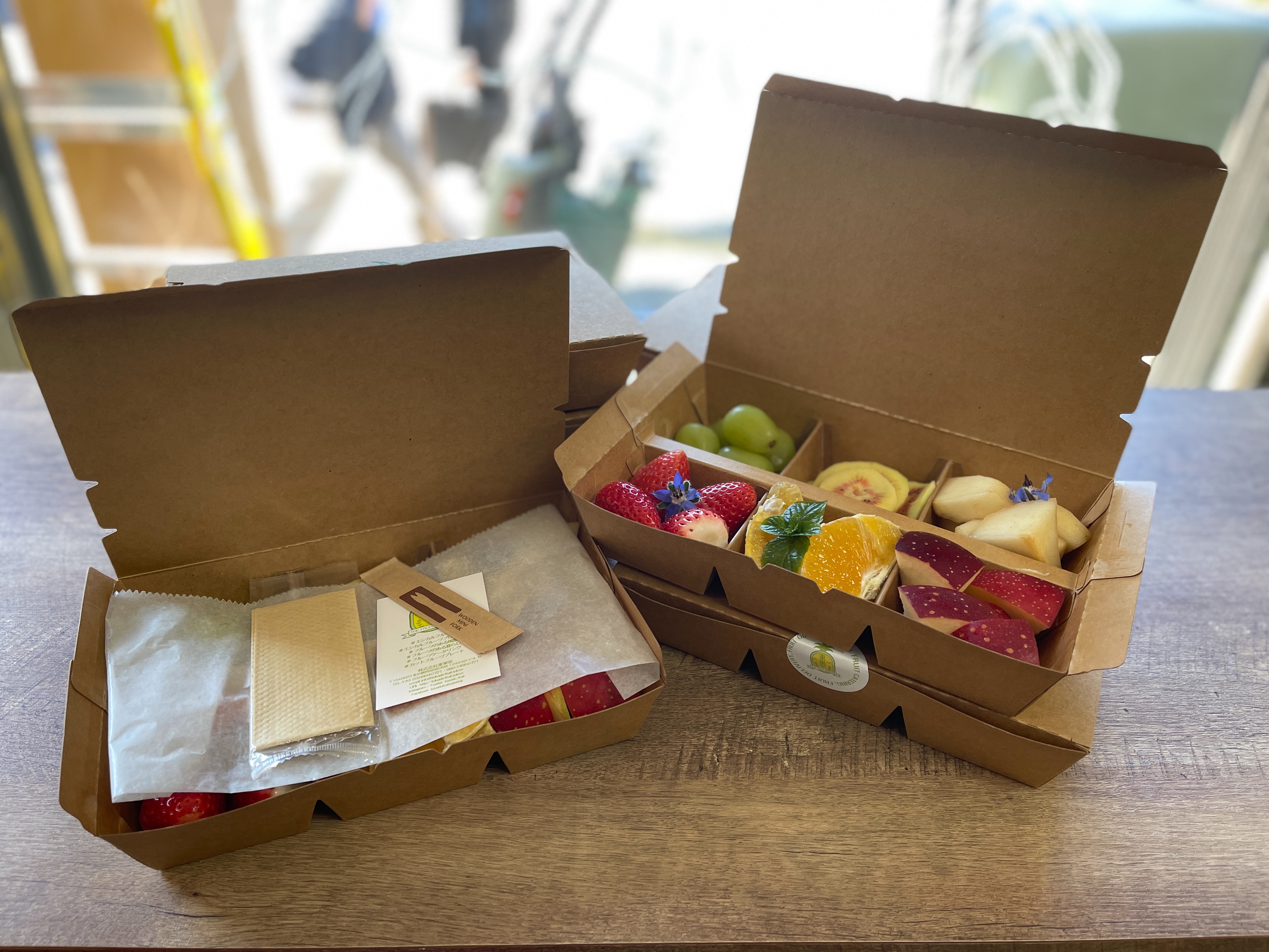 Arranged Food and Objects