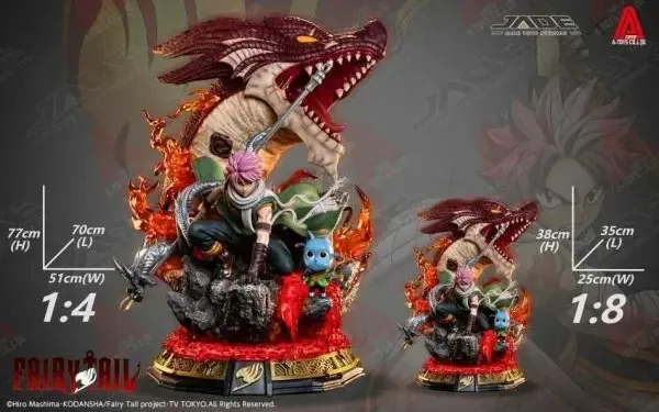Thumbnail: Jade Toys - Natsu Dragneel 1/8 & 1/4 Licensed (Fairy Tail) GK