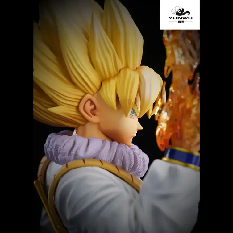 Thumbnail: YunWu Studio - Super Saiyan Goku 1/6 Dual Display (Dragon Ball) GK
