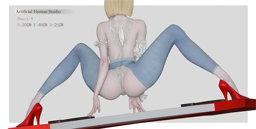 Thumbnail: Artificial Human Studio - Android 18 Realistic 1/4 (Dragon Ball Z) GK