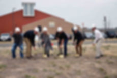 Parker Racquet Club Ground Breaking