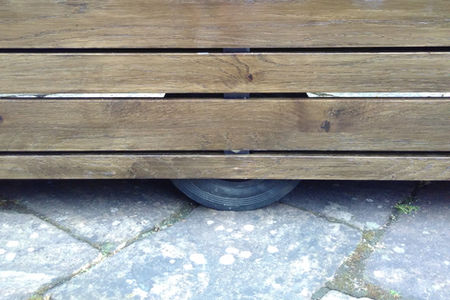 ambachtelijk houtwerk, houtverbinding, halfhoutslis, eikenhout, duurzaamontwerp