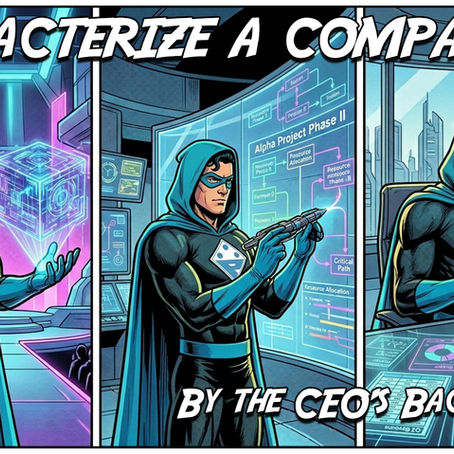 You can tell the characteristics of a company by the CEO's background