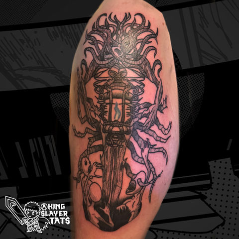 Blood Borne Video Game Tattoo