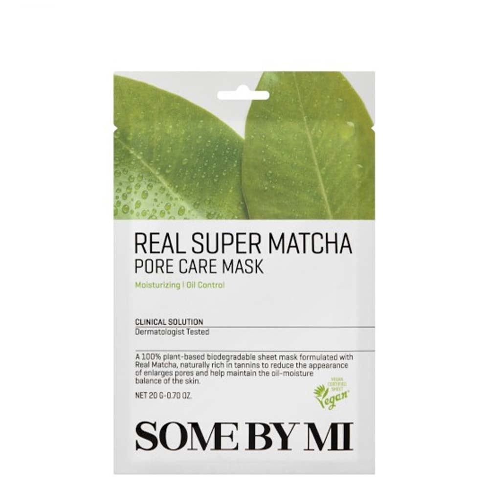 Some by MI- Real Super Matcha Pore Care Mask 1pc