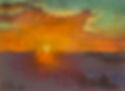 Untitled (Sunset Over Mesas)