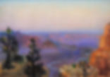 Two Trees Overlooking Grand Canyon
