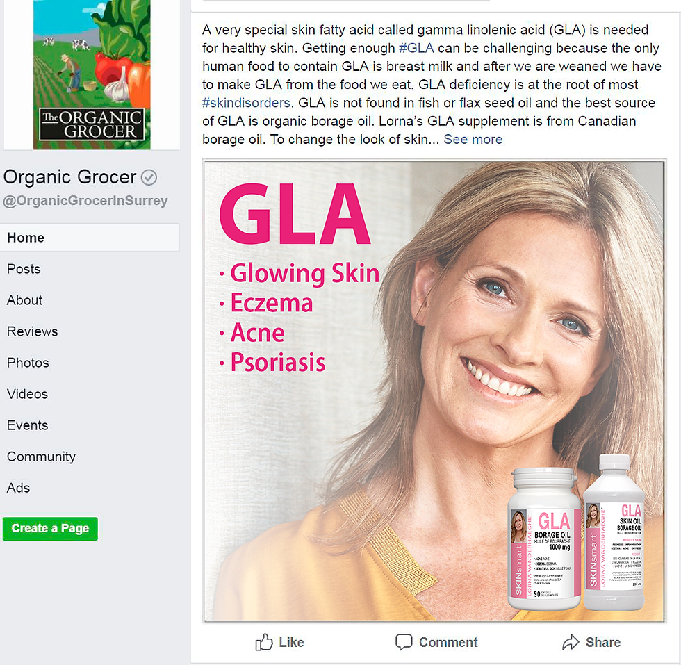 Organic Grocer MENOsmart Post