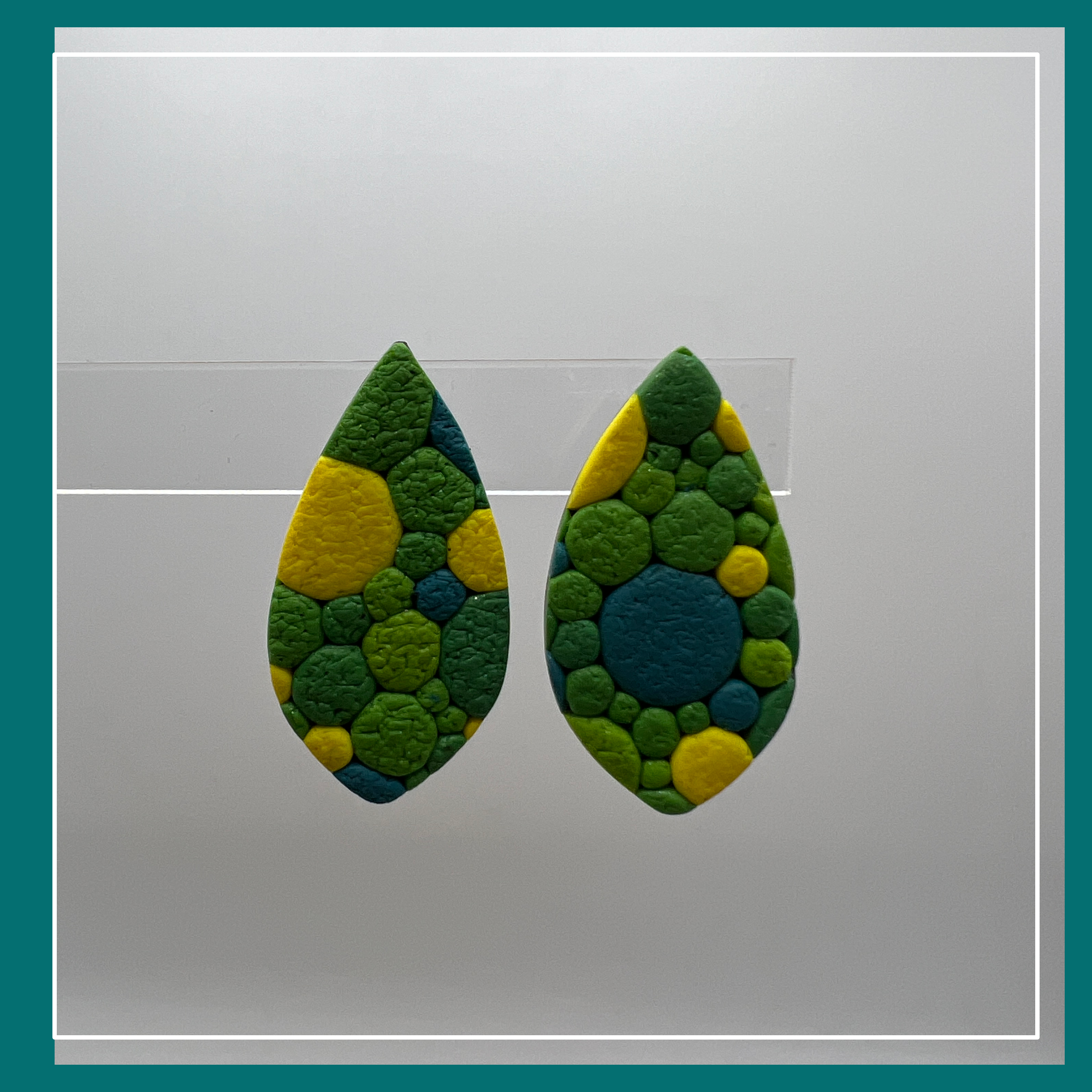 Ohrstecker "Grün, Grün, Grün"