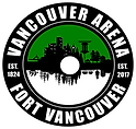 Vancouver Arena Green logo with Fort Vancouver and established dates