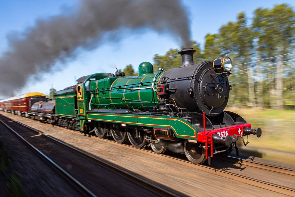 Locomotive 3526. Credit Mark Coleman