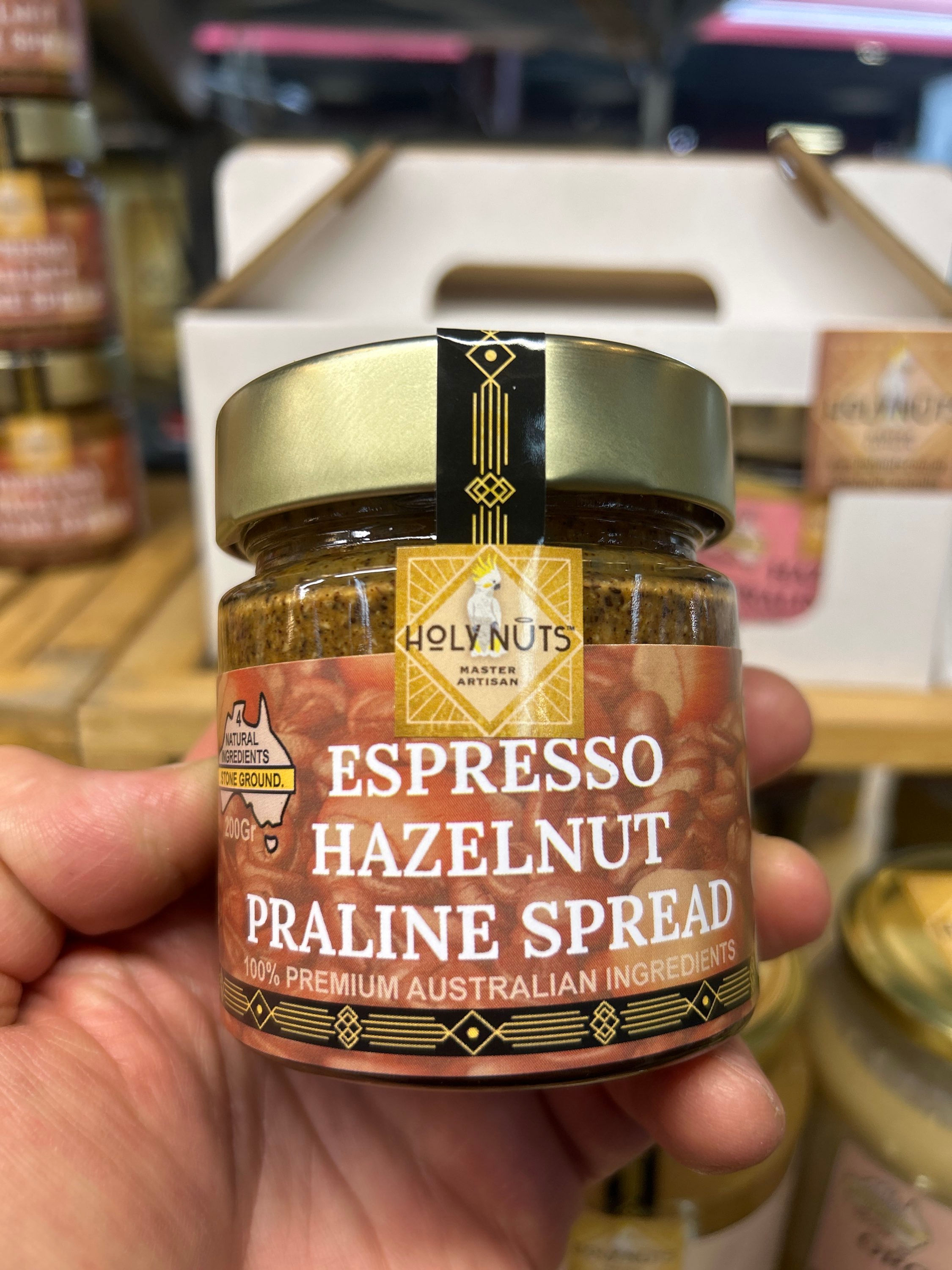 Espresso Hazelnut Praline Spread
