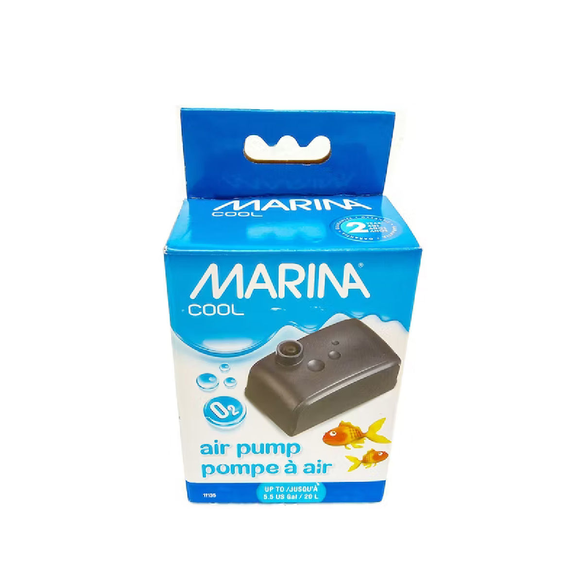 Marina Bomba de Aire Marina Cool para Acuarios hasta 20 L