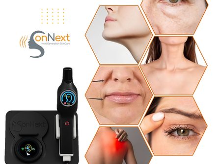 Non Thermal Focused Ultrasound sculpts contour, reduces fat, supports muscle lifting