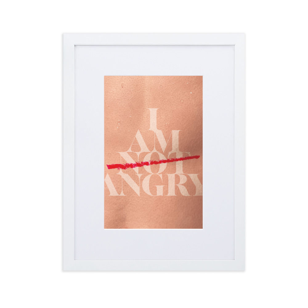 I am (not) angry
