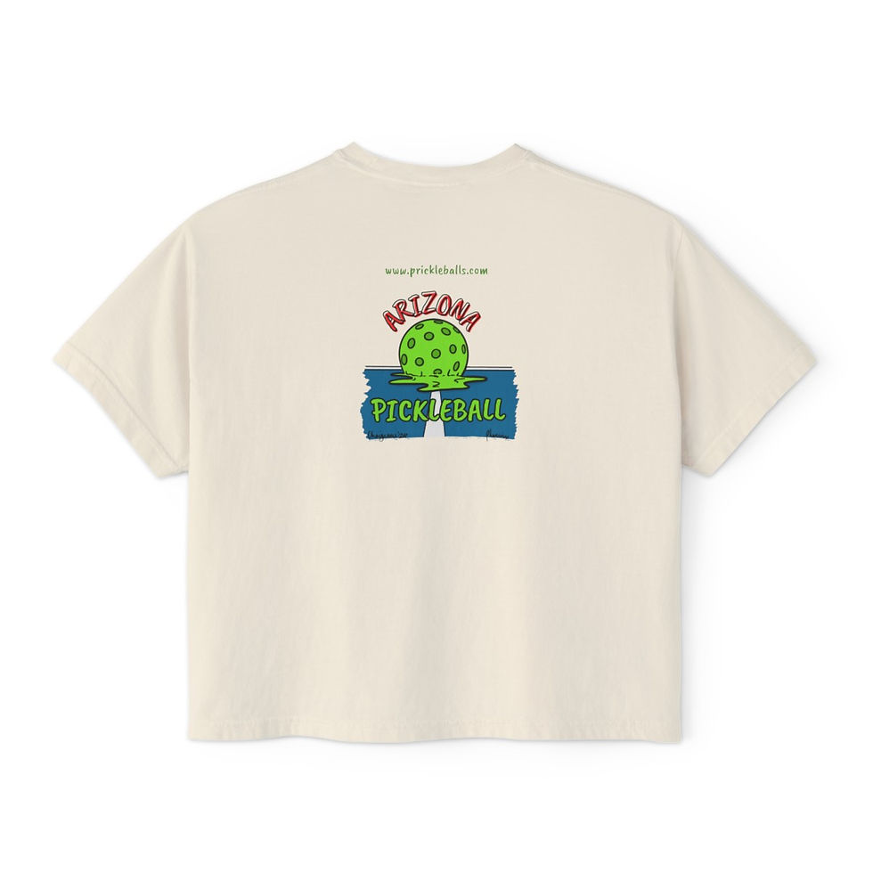 Miniatura: Arizona Pickleball - Prickleballs - Women's Boxy Tee