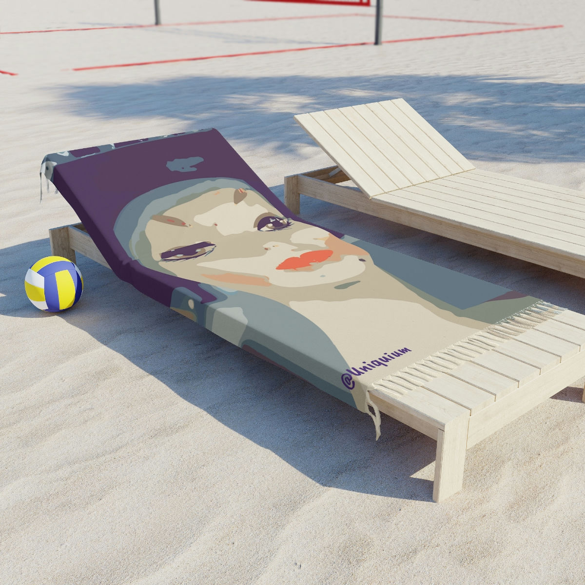 Uniquium Luxe Beach Throw